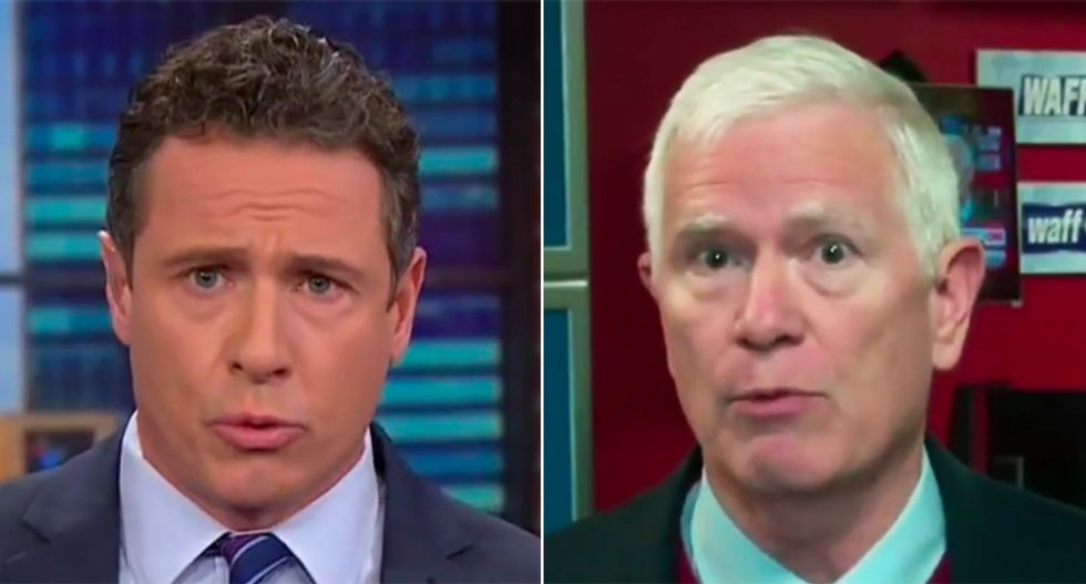 WATCH: CNN's Chris Cuomo jumps all over Alabama Republican for dismissing White House domestic abuse as 'soap opera news'
