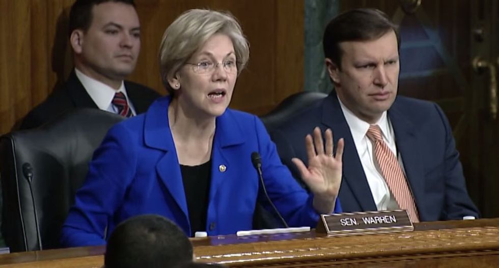 Congressman calls on bankers to 'neuter' Elizabeth Warren -- the 'Darth Vader' of Wall Street
