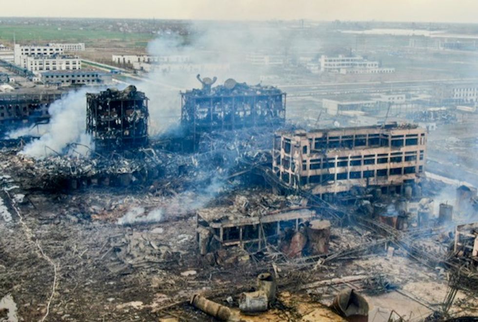 China to close industrial park where deadly blast killed 78