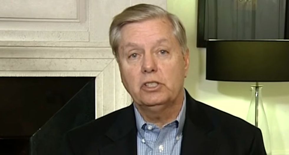 Lindsey Graham desperately tries to get Trump to change Syria plan by unleashing dreaded Obama comparison