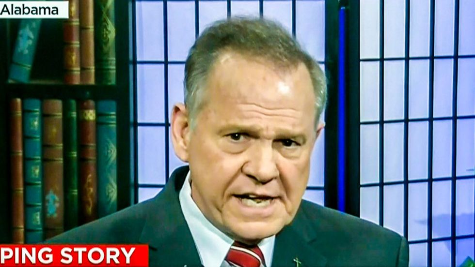 'You’re a pedophile': Roy Moore gets wrecked after weighing in on Al Franken scandal