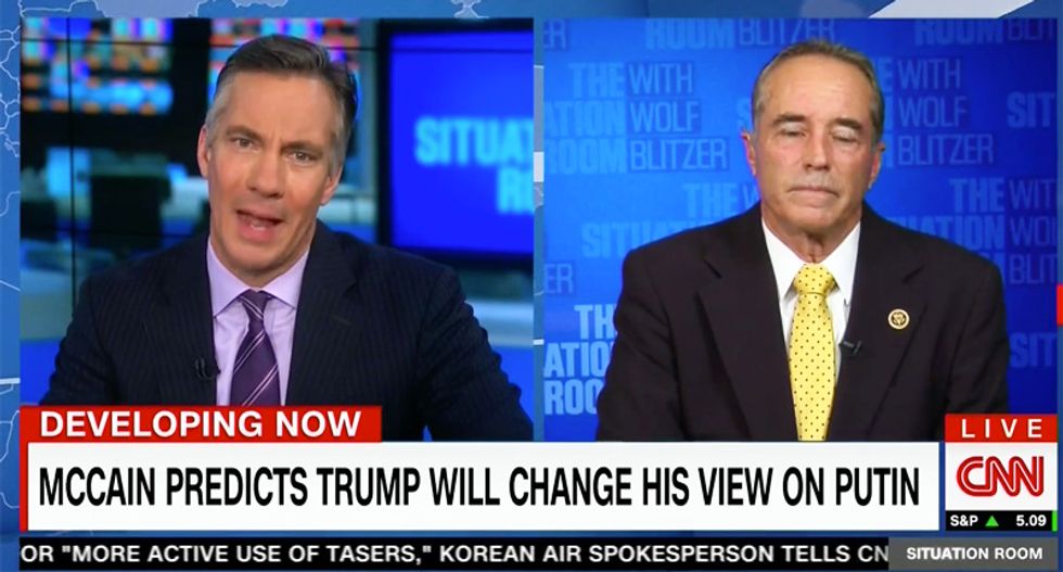 GOP congressman dismisses 99 senators who believe Russia hacked election: 'It's not 100 percent'