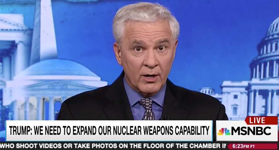 Trump’s tweets worry weapons expert: He’s being handed 'the most destructive death machine on the planet'