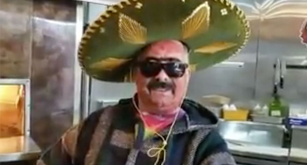 Idaho restaurateur known for blackface stunt sparks outrage again by dressing up as ‘Billy Burrito’