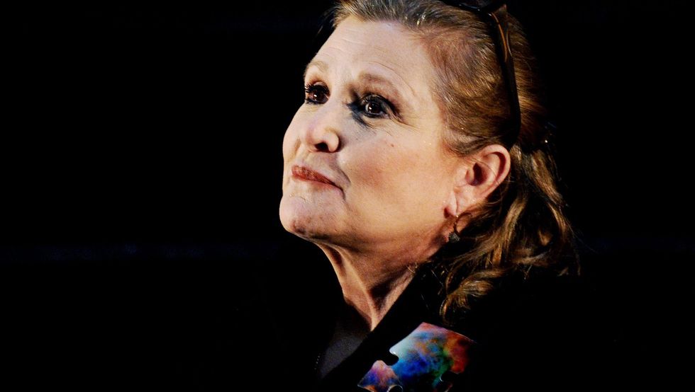 Carrie Fisher awarded posthumous Grammy for memoir
