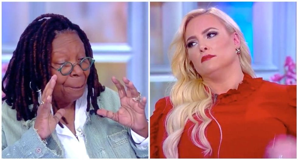 The View's Whoopi Goldberg busts Meghan McCain for repeated interruptions: 'Just let people talk!'