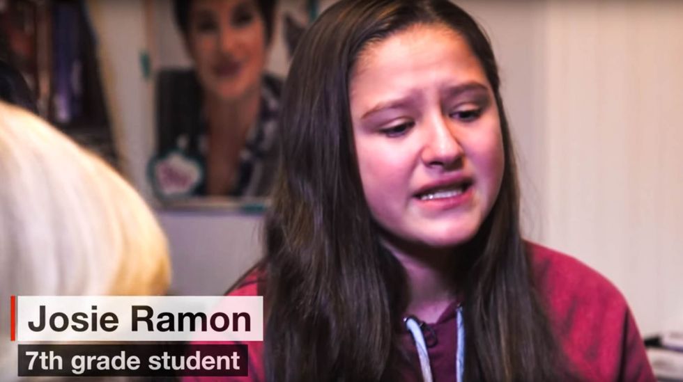 WATCH: Latina recounts the terror she experienced after filming racist ‘build a wall’ chant in school