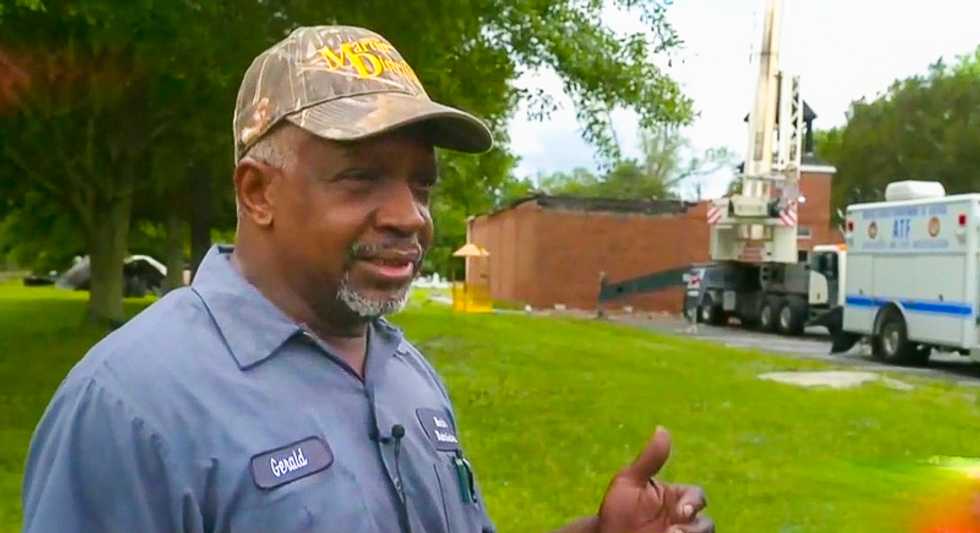 Pastor of 145-year-old burned black church: 'I love this country -- I wasn't born in Africa'