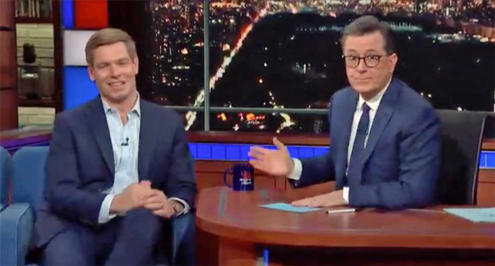 California congressman announces presidential bid on 'The Late Show' with Stephen Colbert