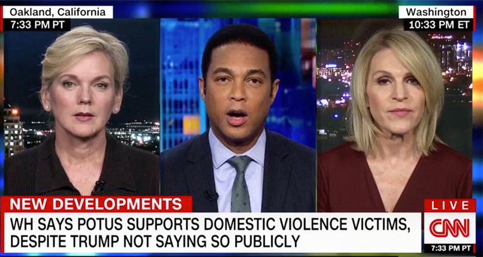 'Where's Ivanka?': Don Lemon panel blasts first daughter's silence over White House wife beaters