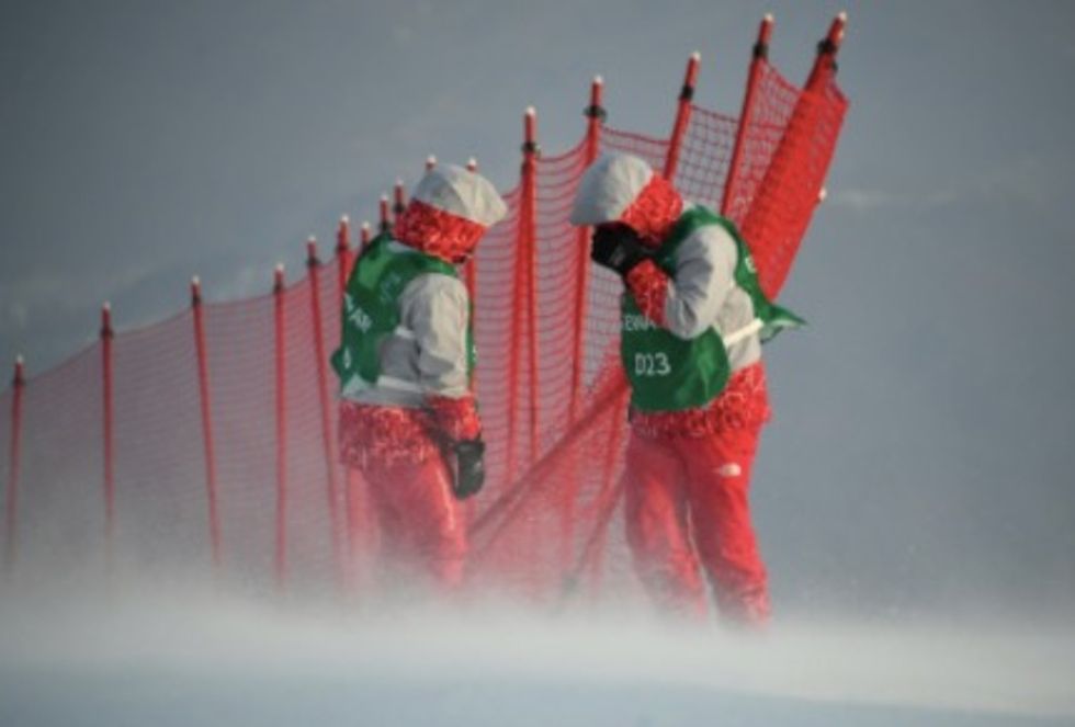 Dangerous winds postpone Olympic events, send visitors packing