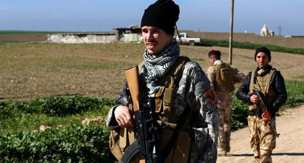 Western volunteers rally to Iraq militia to protect Christians from the Islamic State