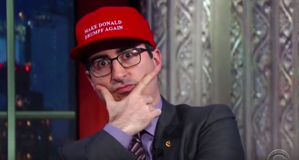 John Oliver compares Trump to England's crazier kings -- only he didn't 'come out of a queen's vagina'