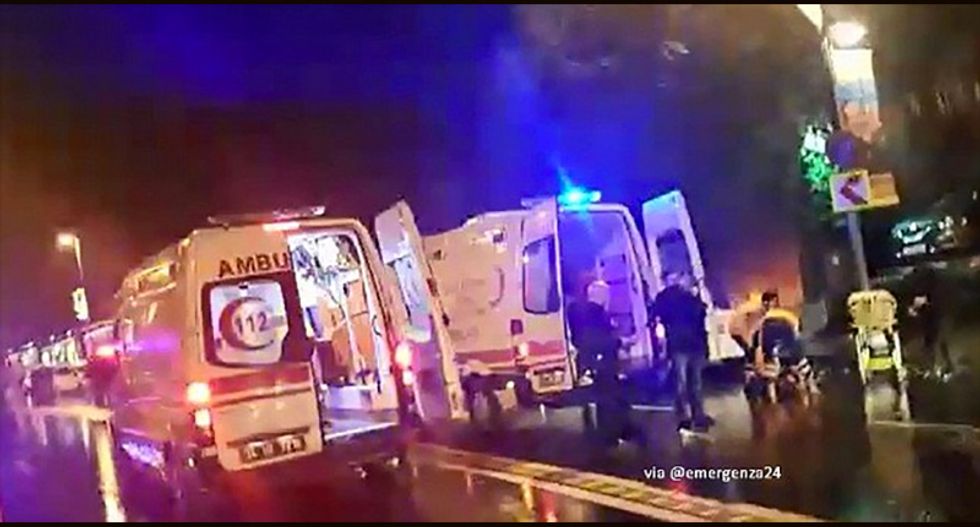 Nightclub in Istanbul attacked by gunman dressed as Santa — 35 dead; dozens injured