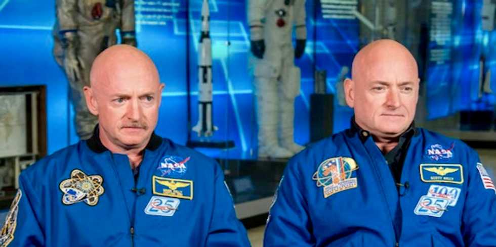 Does a year in space make you older or younger?