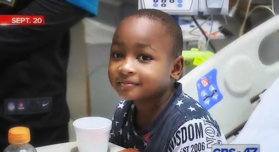 Racial slur and 'Trump 17' painted on burned home of 6-year-old boy with leukemia