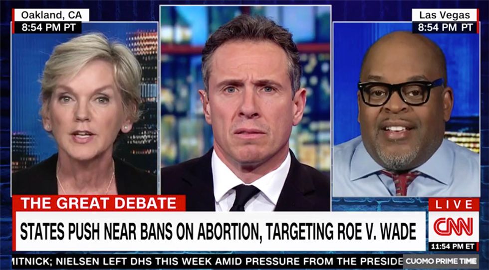 CNN's Cuomo stops conservative guest's anti-abortion rant cold in its tracks with abrupt and blunt 'Bullsh*t'