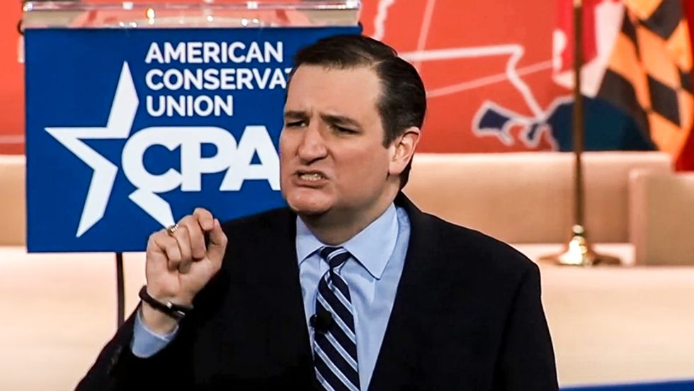Ted Cruz lashes out: 'The overwhelming majority of violent criminals are Democrats'