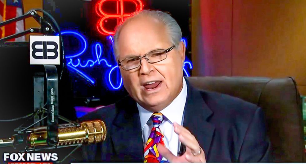 Limbaugh has 'built a radio empire on spreading hate': Internet pounds Trump for host's Medal of Freedom award