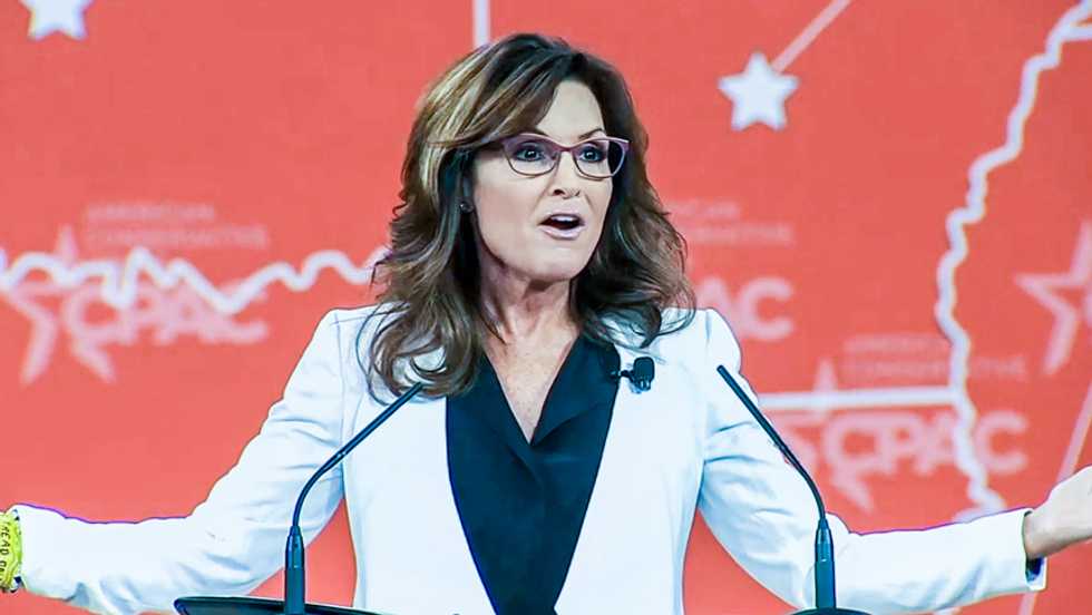 'Young Turks' roast CPAC and 'queen clown' Sarah Palin: 'They're giggly over World War II'