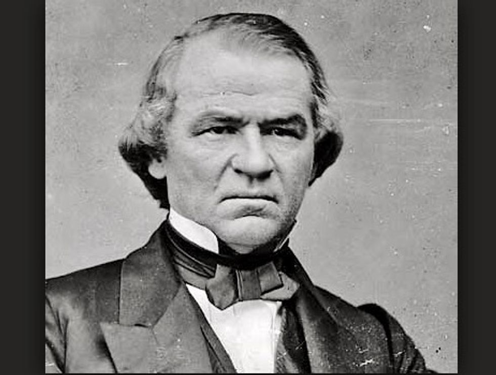 Andrew Johnson’s failed presidency echoes in Trump’s White House