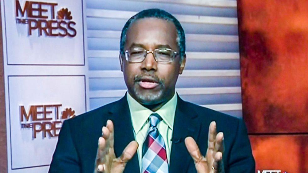 Ben Carson's wild claims about the pyramids are disputed by ancient Egyptians -- and the Bible