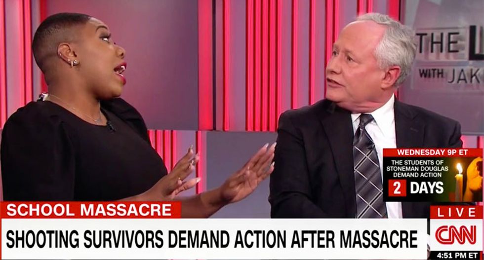 WATCH: CNN discussion about Parkland blows up after Bill Kristol tells Symone Sanders not to bring 'race' into it