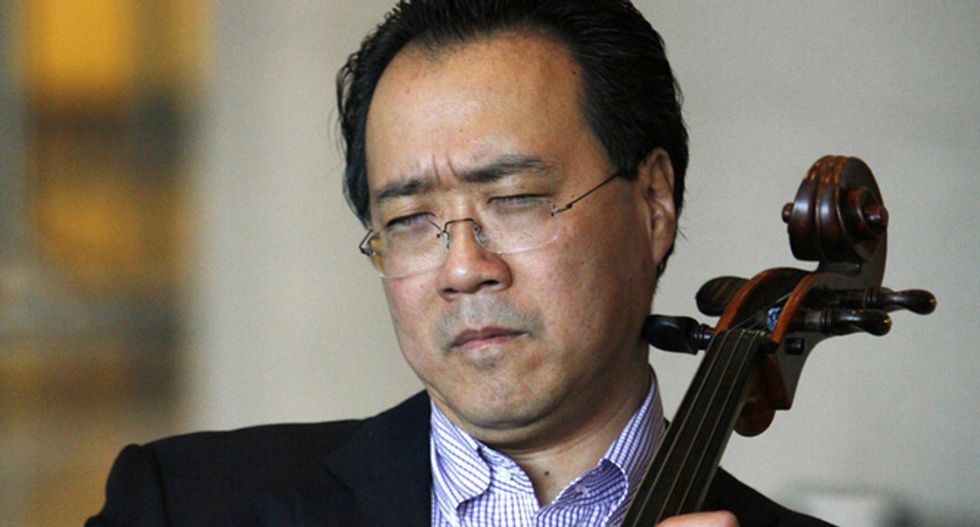 How a world-renowned cellist used Bach to blast Trump