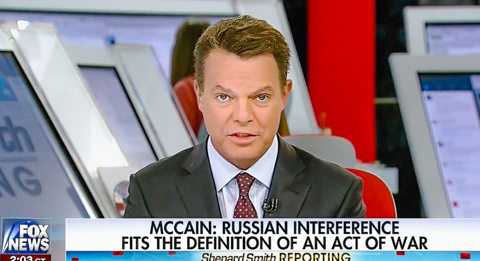Shep Smith scorches Trump for betraying US spies: 'Is it a thank you to Russia for all their help?'
