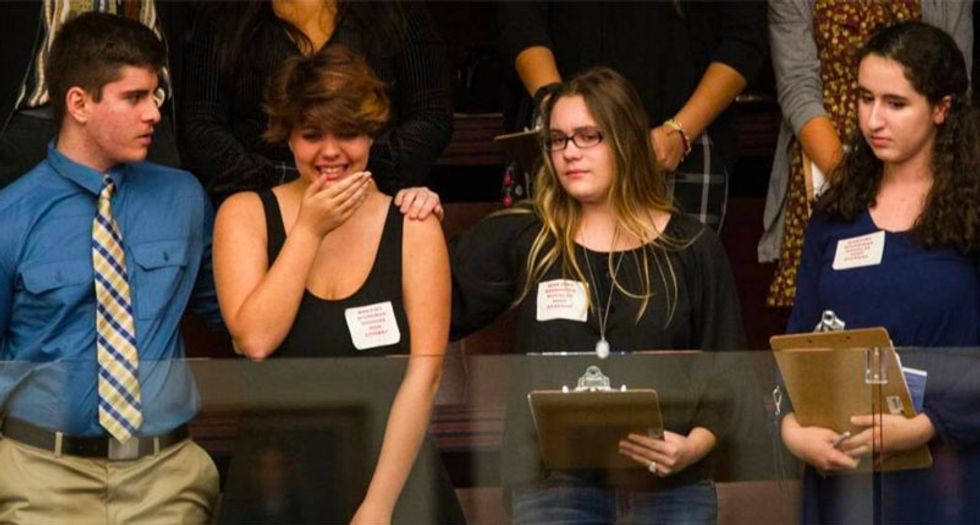 As students watch, Florida GOP lawmakers debate porn but refuse to take up assault weapons ban