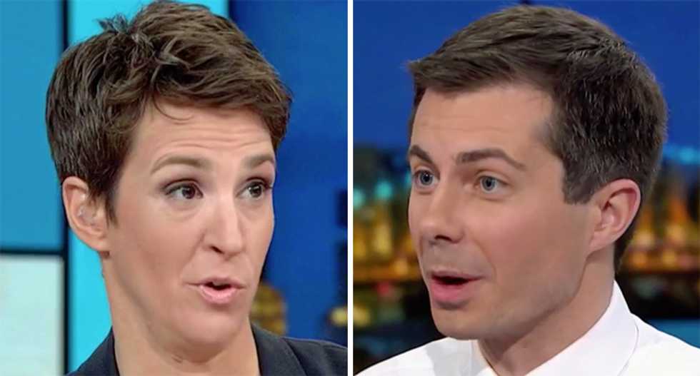 WATCH: Rachel Maddow and Pete Buttigieg have a powerful conversation about the struggle of being in the closet