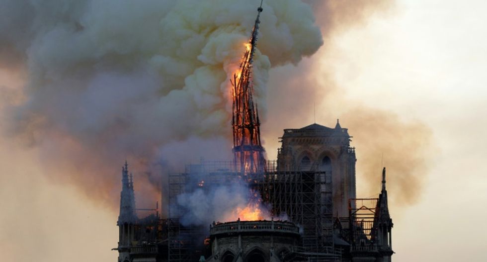 Paris authorities to remove scaffolding from collapsed spire of Notre-Dame cathedral