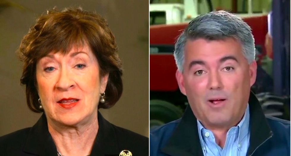 Here’s how endangered Republicans in key 2020 Senate races responded to Trump’s racist ‘go back’ tweet