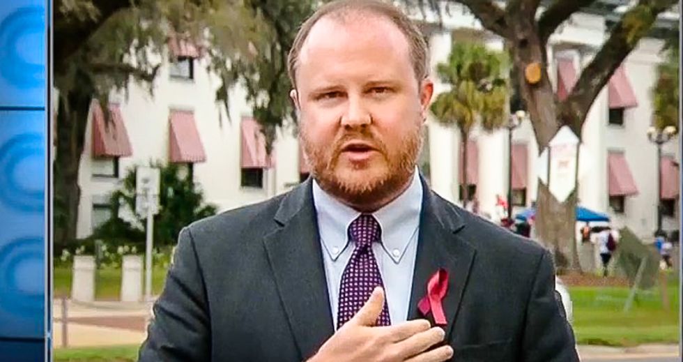 'I'm wearing a ribbon in remembrance': Florida GOPer votes down AR-15 ban -- then backs Parkland teens with ribbon