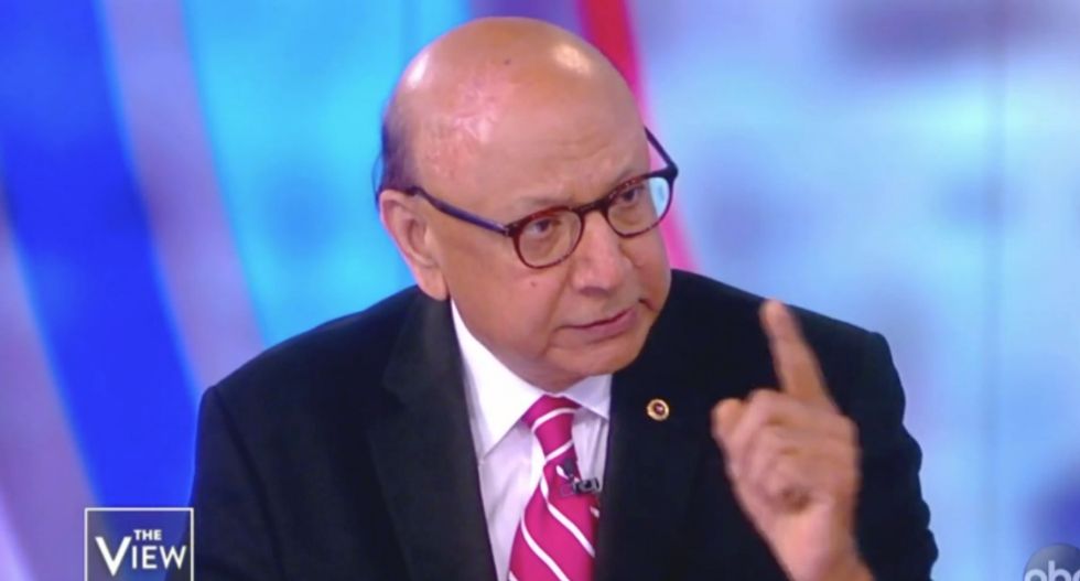 Khizr Khan goes on The View and unleashes an impassioned takedown of Trump’s ‘tainted’ presidency
