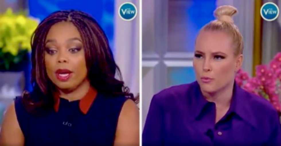 Meghan McCain confronts EPSN’s Jemele Hill on 'The View' for calling President Trump a white supremacist