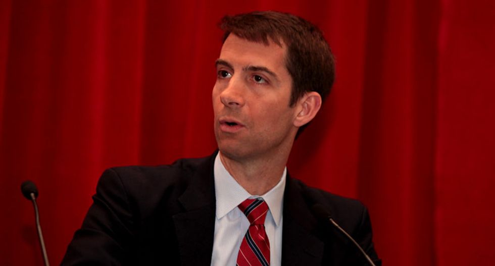 LISTEN: Tom Cotton's self-proclaimed 'bigot' intern calls Paul Ryan a 'cuck' and the British 'fa**ots'