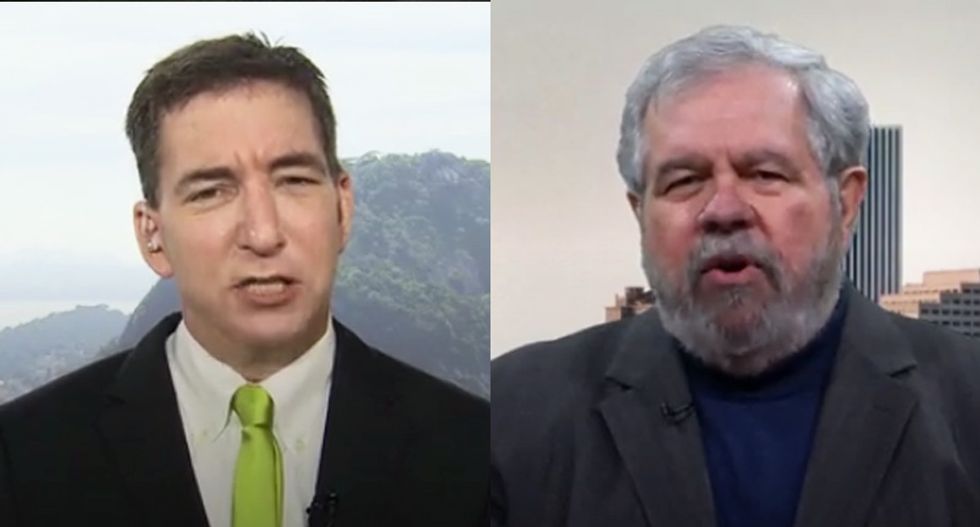 WATCH: Glenn Greenwald and David Cay Johnston have a fierce debate over whether Trump's Russia collusion was overhyped