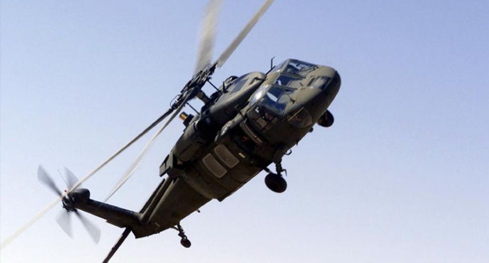 US black hawk helicopter crashes in west Iraq: coalition