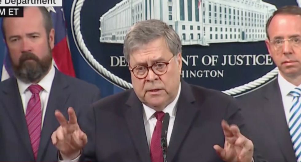 Bill Barr brings back federal death penalty after 16-year pause
