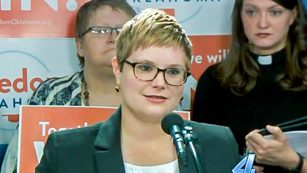 Oklahoma Dem amendment: Christian businesses must post notice of anti-gay discrimination