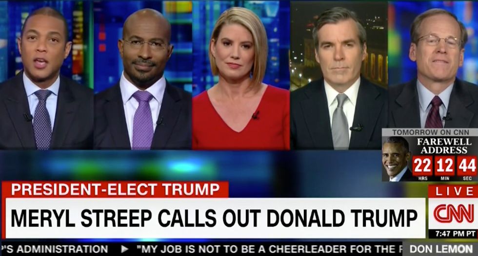 He's 'a self-proclaimed multi-billionaire': Don Lemon hammers Trump backers calling Streep an 'elitist'