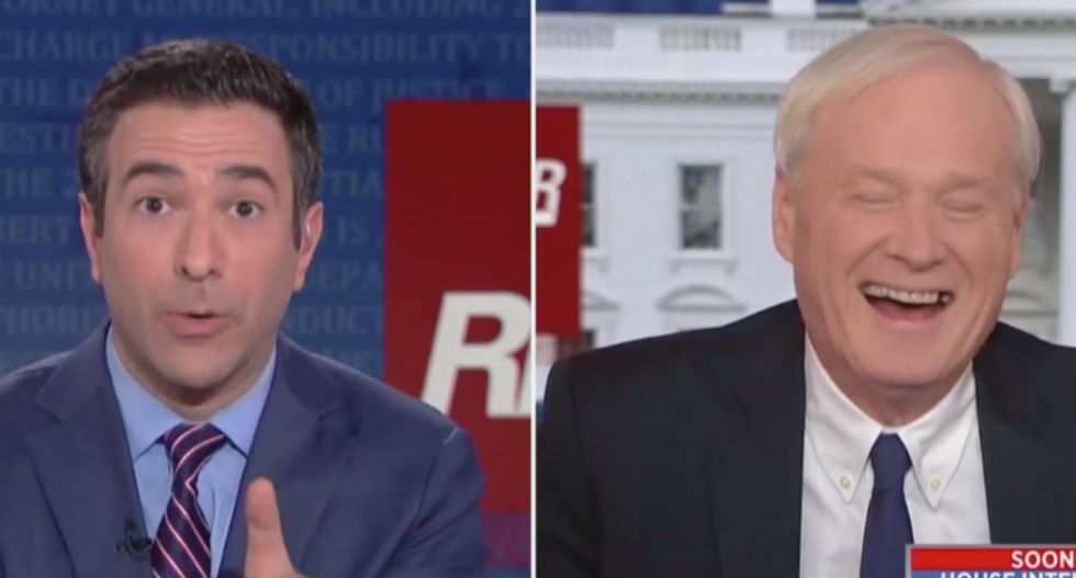 MSNBC's Chris Matthews: Trump's got dope in the glovebox and he doesn't want to get stopped