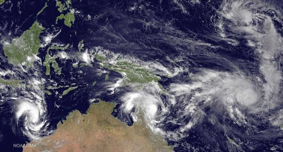 Double trouble: 'Twin' cyclones could kickstart this year's weak 'El Niño'