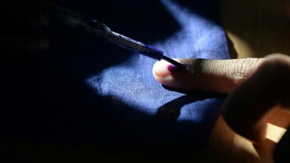 Indian man amputates finger after voting for wrong party