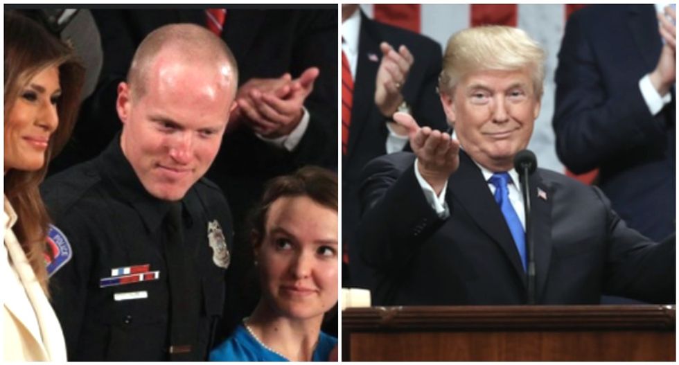 Historian creeped out by Trump's 'fascist' story about cop adopting addict’s baby — here’s why