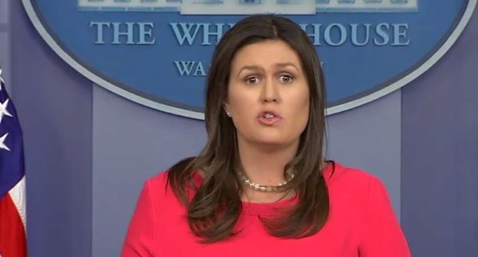 Sarah Sanders will take questions for first time in two months -- but from children only