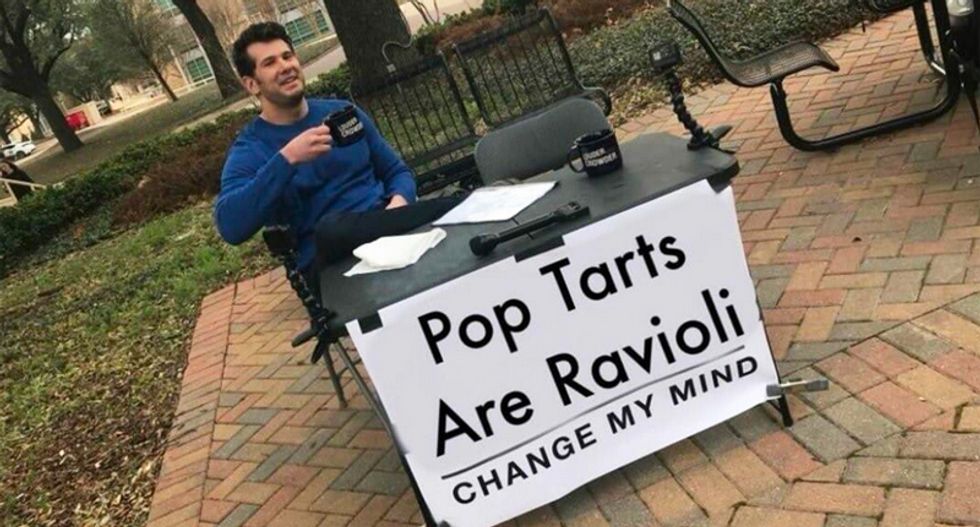 Internet mocks conservative defending male privilege with blitz of photoshop ridicule