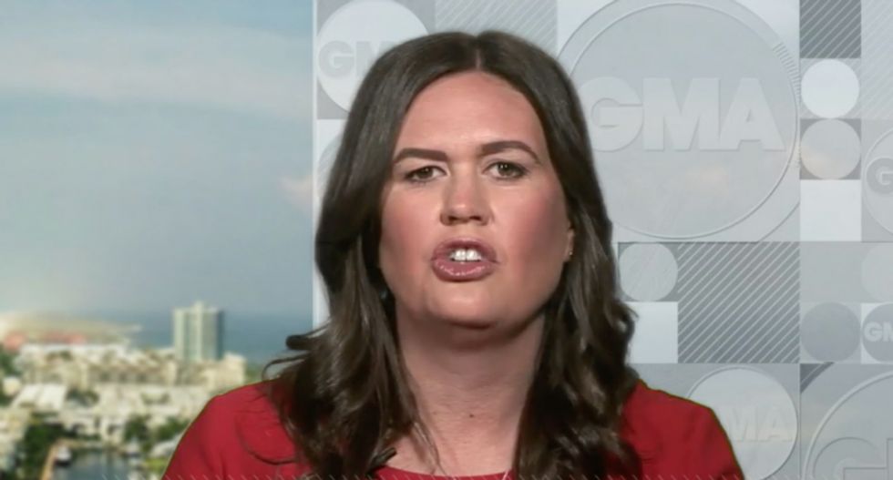 Sarah Sanders had many chances to ‘walk back’ her FBI lie — and she kept lying: CNN reporter