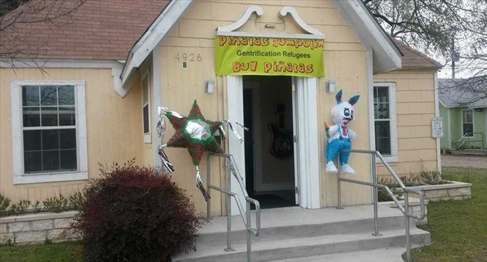 Revealed: Texas couple's piñata store demolished for SXSW tech party parking